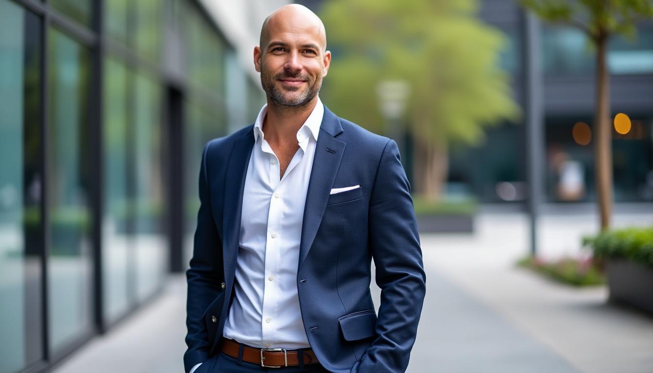 découvrez comment adopter un style affirmé et moderne quand vous êtes chauve sans barbe, avec des conseils mode et grooming adaptés pour sublimer votre look.