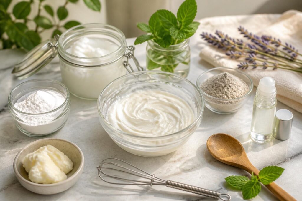 découvrez des recettes naturelles de déodorant maison à base de bicarbonate, d'huile de coco et d'alternatives saines pour une protection efficace et respectueuse de votre peau.