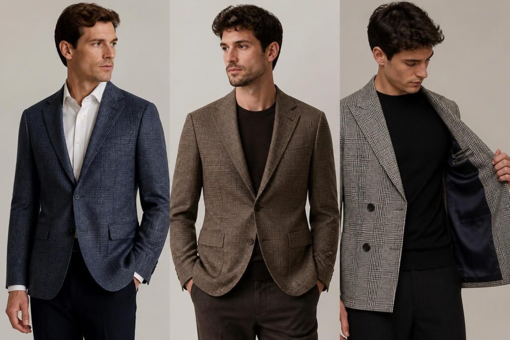 découvrez notre sélection de vestes prince de galles homme, avec des modèles zara élégants en bleu, marron et blazers tendance pour un style raffiné et moderne.