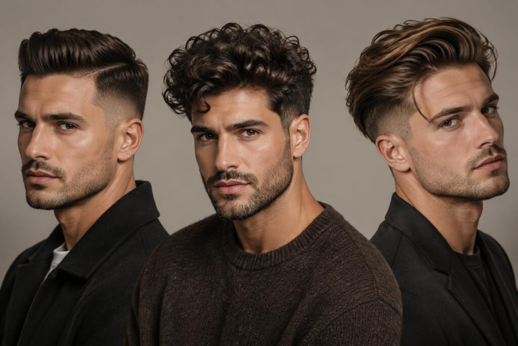 découvrez la coupe pompadour homme moderne : styles courts ou bouclés, conseils de coiffage et tendances 2025 pour trouver le look qui vous correspond.