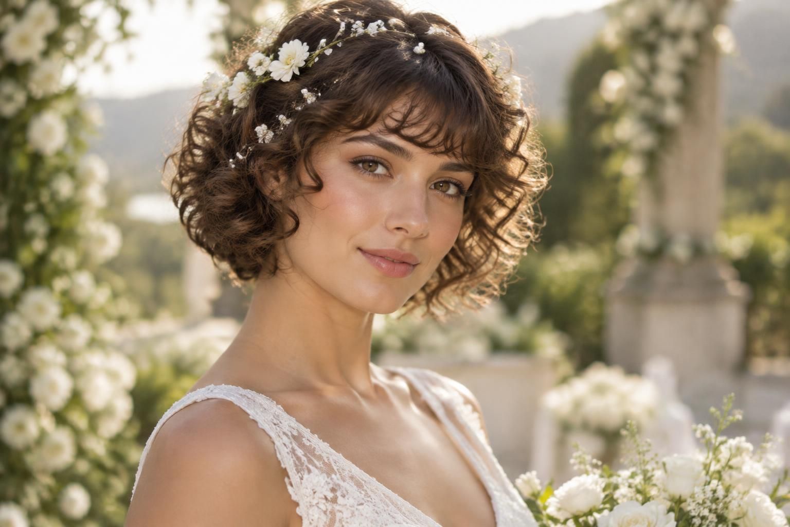 découvrez nos inspirations de carré bouclé pour un mariage ou une coupe courte : des coiffures élégantes et faciles à adopter.