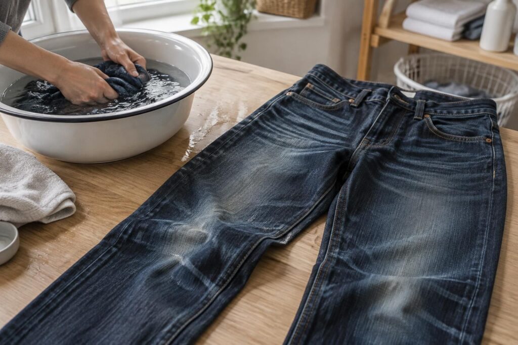 découvrez comment délaver un jean brut ou foncé à la maison pour obtenir un effet naturellement délavé, sans abîmer le tissu.