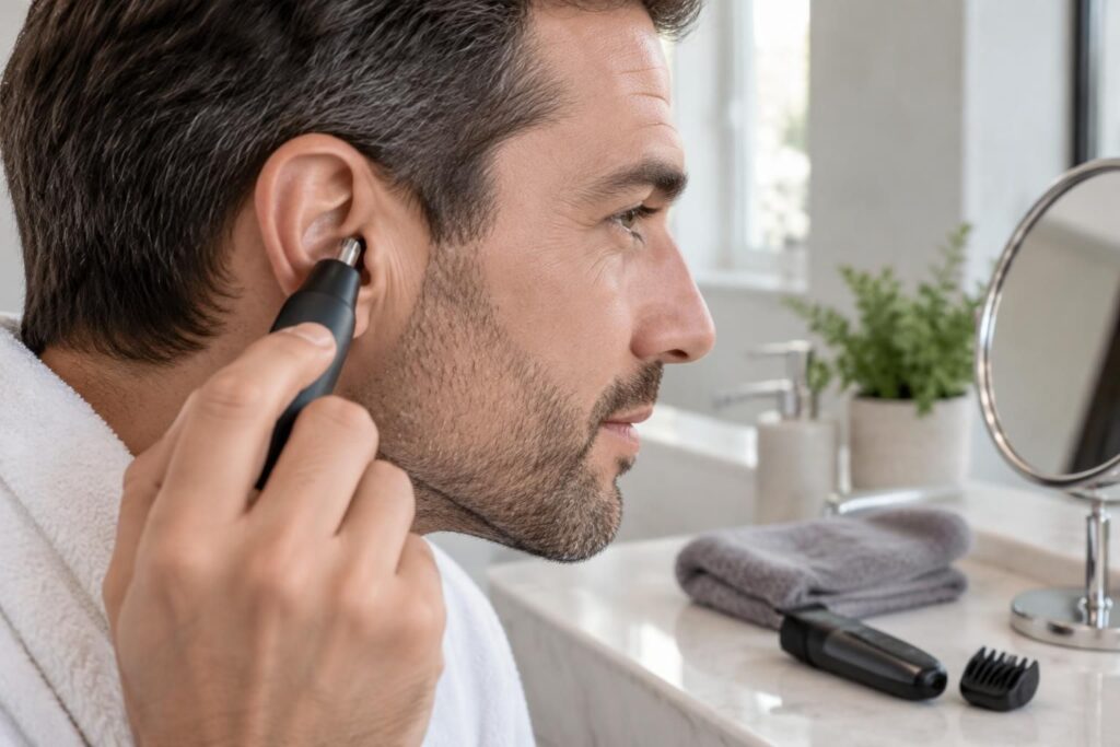 découvrez les méthodes efficaces pour enlever les poils des oreilles chez l’homme, ainsi que les précautions à prendre pour éviter irritations et blessures.