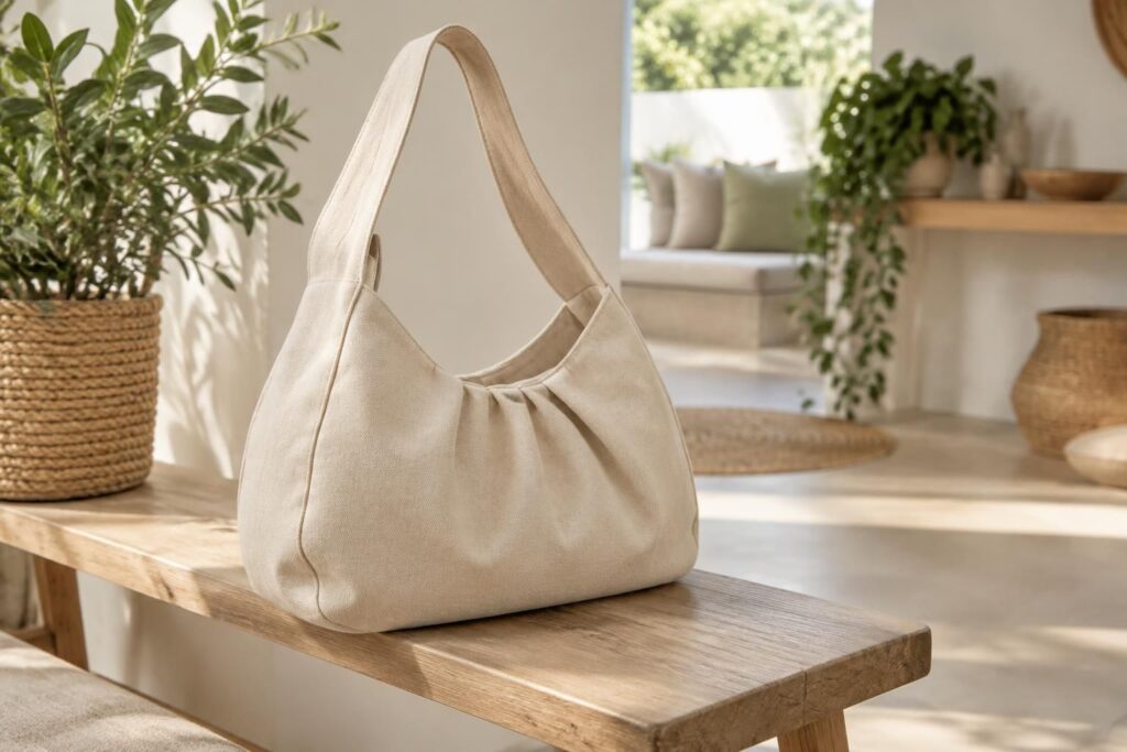 découvrez le sac hobo claire de hindbag : un modèle tendance au style décontracté, idéal pour compléter vos tenues avec élégance au quotidien.
