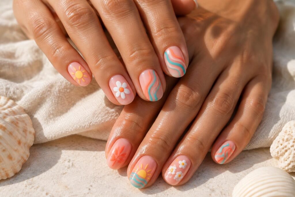 découvrez des idées de déco d’ongles faciles pour l’été : dessins tendance, couleurs lumineuses et inspirations gel pour une manucure pleine de fraîcheur.