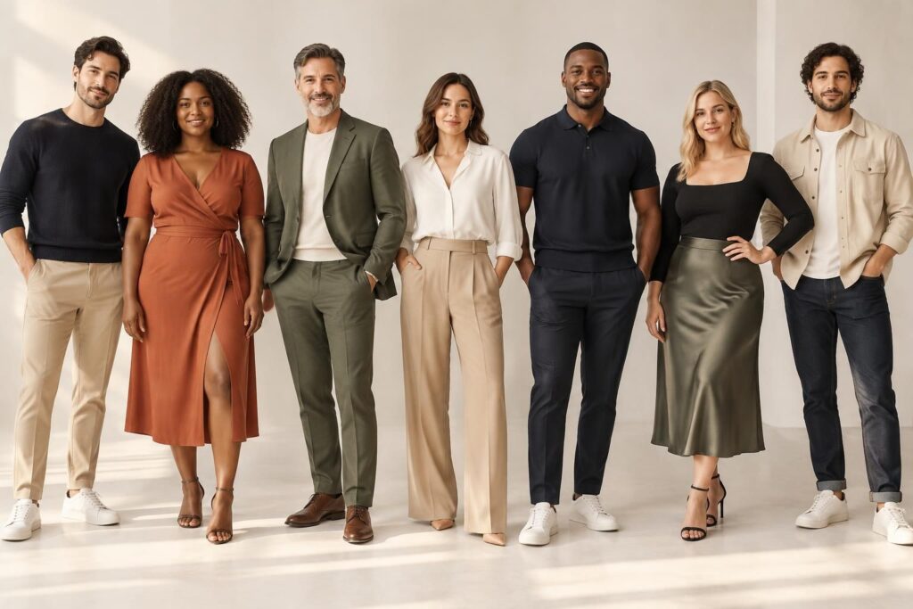 apprenez à reconnaître les morphologies homme et femme et découvrez des conseils pour mettre en valeur chaque silhouette avec style.