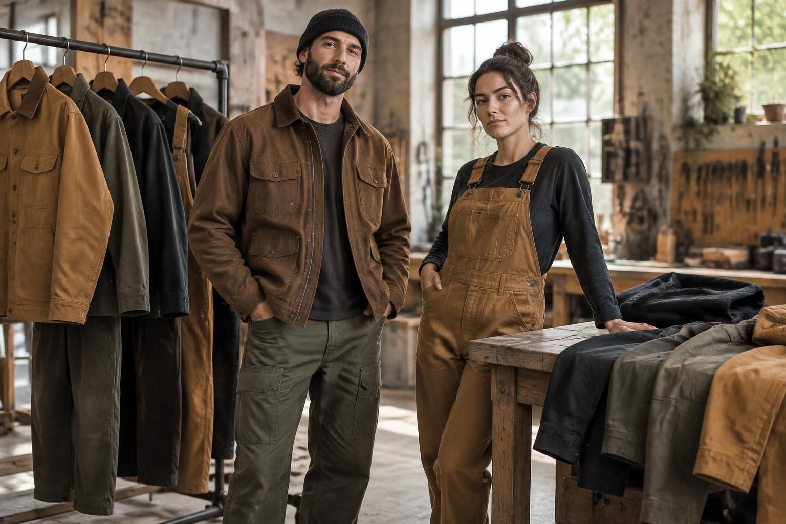 découvrez les vêtements de travail carhartt : vestes et combinaisons pour homme et femme, conçues pour allier confort, résistance et praticité.
